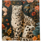 Oudewoud Tijger Botanische Bloementuin Douchegordijn (Voorkant)