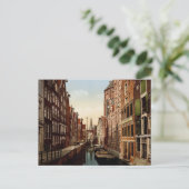 Oudezijds Kolk Amsterdam Briefkaart (Staand voorkant)