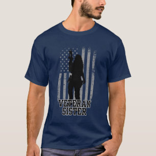 oudgediende zus t-shirt