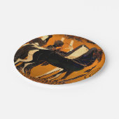 Oudgrieks Archaïsche Periode Aardewerk Kunst Papieren Bordje (Gekanteld)