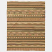 Oudgrieks geometrisch patroon fleece deken (Voorkant)