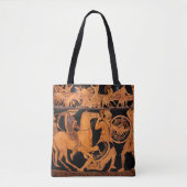 Oudgrieks Rood-figuur Klassieke Vaas Art Tas (Voorkant)