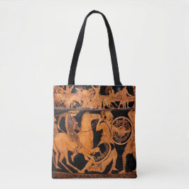 Oudgrieks Rood-figuur Klassieke Vaas Art Tas