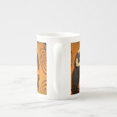 Oudgrieks Zwart-figuur Art Bone China Mok (Achterkant)