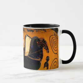 Oudgrieks Zwart-figuur Historische Kunst Mok