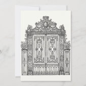 Oudgriekse Romeinse architectuur Kaart (Achterkant)