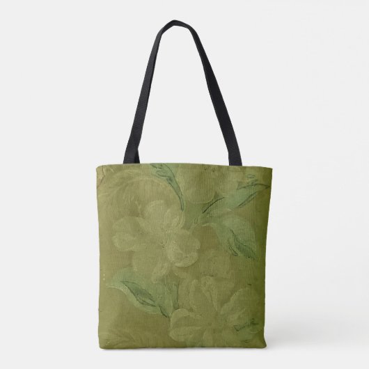 Oudgroen Tote Bag (Achterkant)