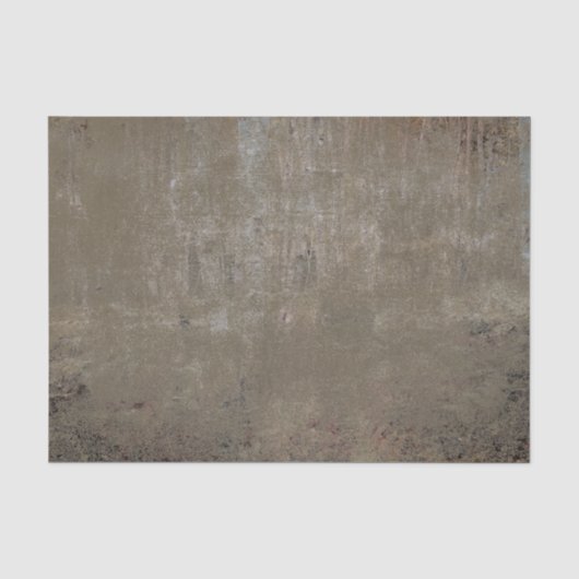 Oudgroene zwarte grunge textuur tissuepapier (Voorkant)