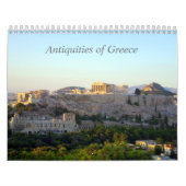 Oudheden van Griekenland Kalender (Hoes)