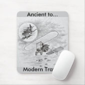 oudheid tot modern reizen muismat (Met muis)