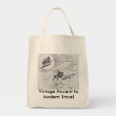 oudheid tot modern reizen tote bag (Voorkant)