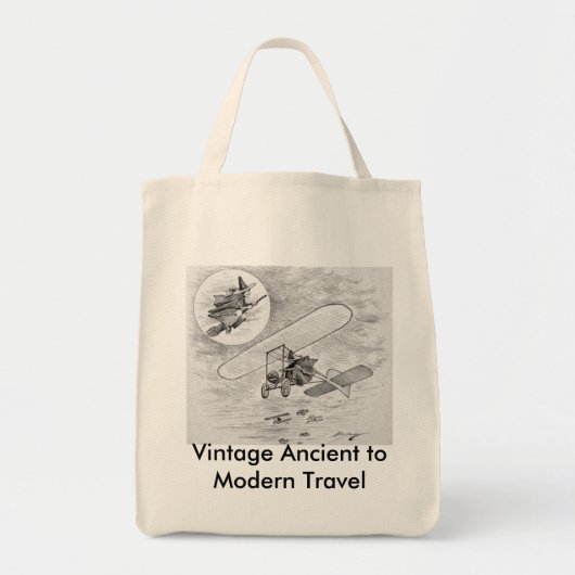 oudheid tot modern reizen tote bag (Voorkant)
