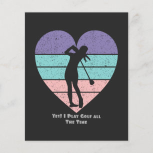 oudja, ja ik speel de hele tijd golf zeggen ze let flyer