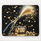 Oudjaar Champagne Feest Muismat (Voorkant)