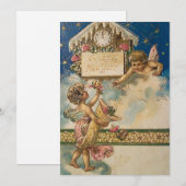 Oudjaar Feestdagenkaart (Voorkant / Achterkant)