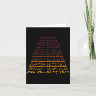 Oudjaarsavond 2026 Wordt Mijn Jaar - Gelukkig Nieu Kaart