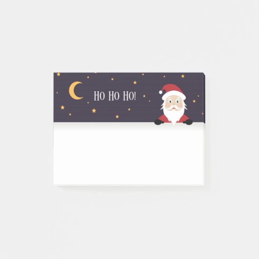 Oudjaarsavond Kerstman zegt Ho ho ho! Post-it® Notes (Voorkant)