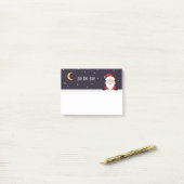 Oudjaarsavond Kerstman zegt Ho ho ho! Post-it® Notes (Op bureau)