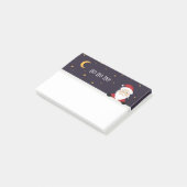 Oudjaarsavond Kerstman zegt Ho ho ho! Post-it® Notes (Schuin)
