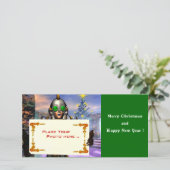 OUDJAARSAVOND VAN EEN CYBORG FEESTDAGENKAART (Staand voorkant)