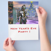 OUDJAARSAVOND VAN EEN CYBORG FLYER (Hand)