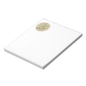 Oudjaarsbabys Klok Antiek Notitieblok (Linkerzijde)