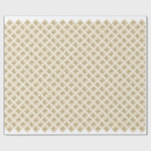 Oudjaarsbabys Vintage Klok Cadeaupapier (Vlak)