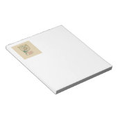 Oudjaarsbabys Vintage Klok Notitieblok (Schuin)