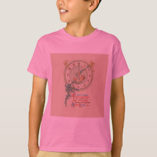 Oudjaarsbabys Vintage Klok T-shirt