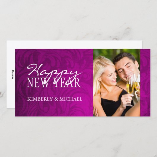 Oudjaarskaarten Feestdagenkaart (Voorkant / Achterkant)