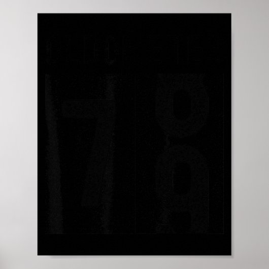 Oudometer 79e verjaardag grappig retro wordt 79 poster (Voorkant)