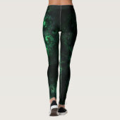 OudOnes Fractal Art Design Leggings (Achterkant)