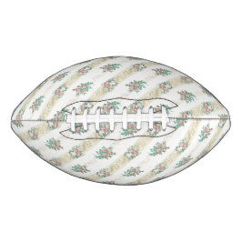 Oudroze Bloempatroon - Voetbal American Football