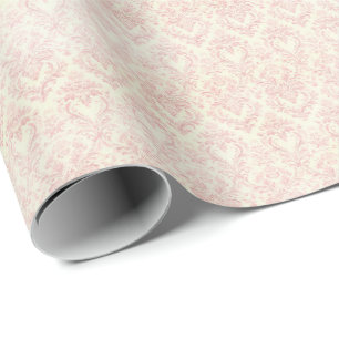Oudroze Coquette Inpakpapier