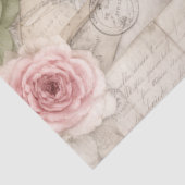 Oudroze Paris Roos Collage Decoupage Papier (Detail)