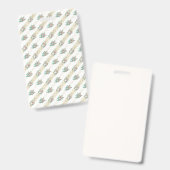 Oudroze Patroon - Badge (Voor- en achterkant)