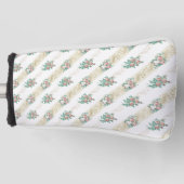 Oudroze Patroon - Golf Hoofddeksel Golfheadcover (Voorkant)