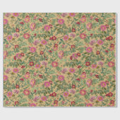 Oudroze Wildroos Papier in Warm Honingbeige (Vlak)