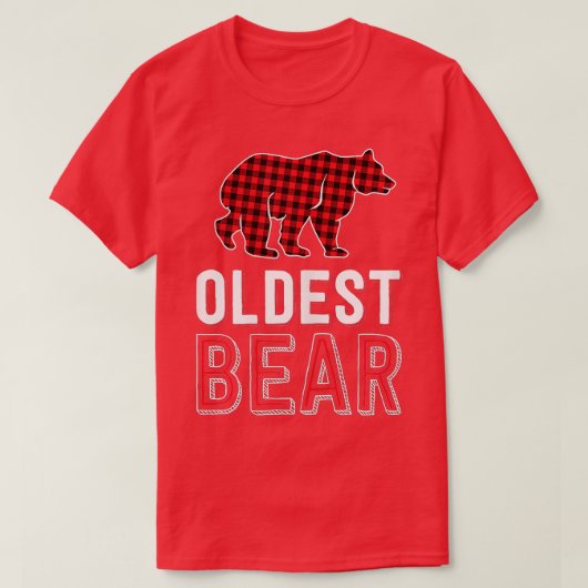 Oudste Beer Red Buffalo speldenreeks Chri T-shirt (Design voorkant)