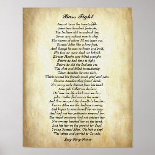 Oudste bekende Afrikaanse Amerikaanse gedicht: gev Poster