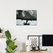 Oudste bekende foto van een Tornado uit 1884 Poster (Thuiskantoor)