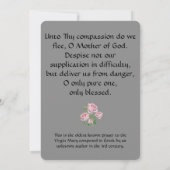 Oudste gekende gebeden voor de Maagd Mary Flat Kaa (Achterkant)