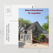 oudste houten briefkaart (Voorkant / Achterkant)