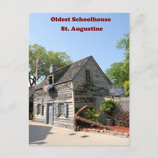 oudste houten briefkaart (Voorkant)