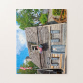 Oudste Houten School Florida. Legpuzzel (Verticaal)