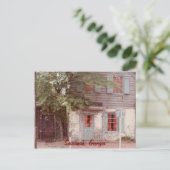 Oudste Huis, Savannah, Georgia Briefkaart (Staand voorkant)