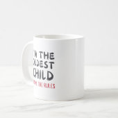 Oudste Kind – Ik Maak de Regels Gepersonaliseerd Koffiemok (Voorkant links)