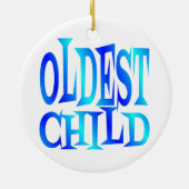 Oudste kind keramisch ornament (Achterkant)