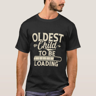 Oudste kind om het oudste kind te laden t-shirt