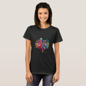 Oudste kind oudste zus ik maak de regels t-shirt (Voorkant volledig)